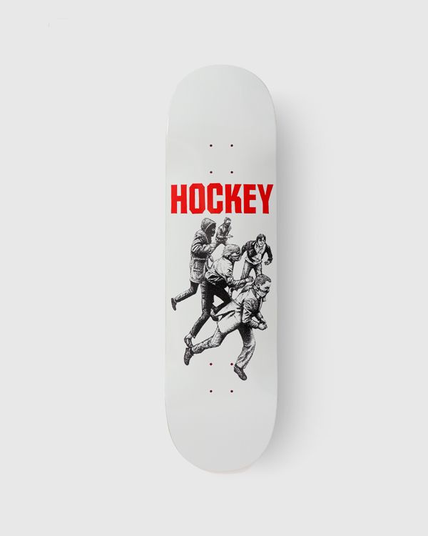 Hockey Skateboard Deck Vandals Team 9"