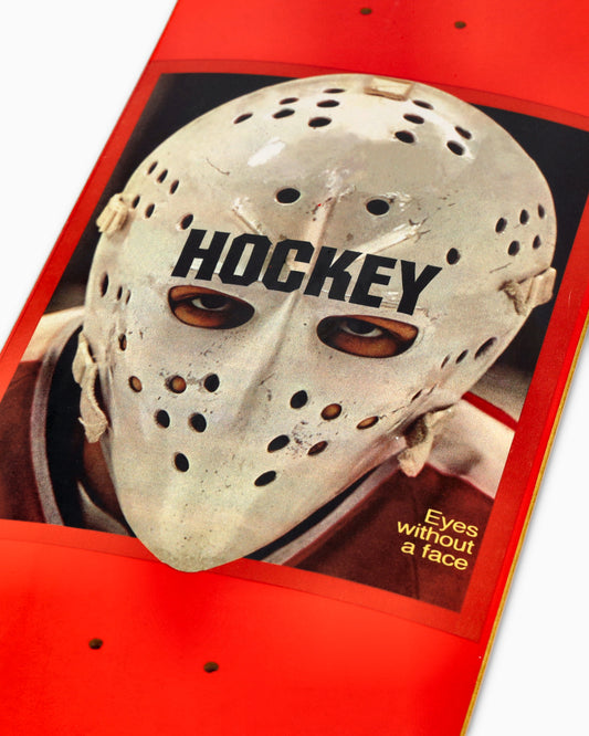 Hockey Skateboard Deck War On Ice Red 8.5"