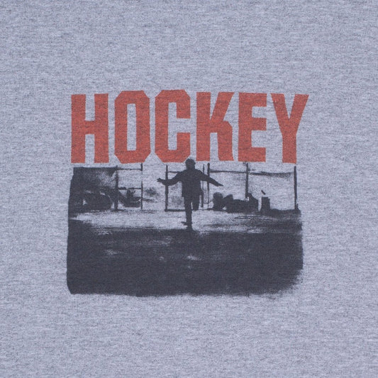 Hockey Crew Allens Inferno Crewneck Ash Skateboard Sweatshirt