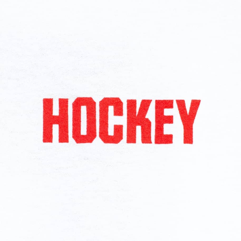 Hockey Tee Allens Inferno White Skateboard T-Shirt