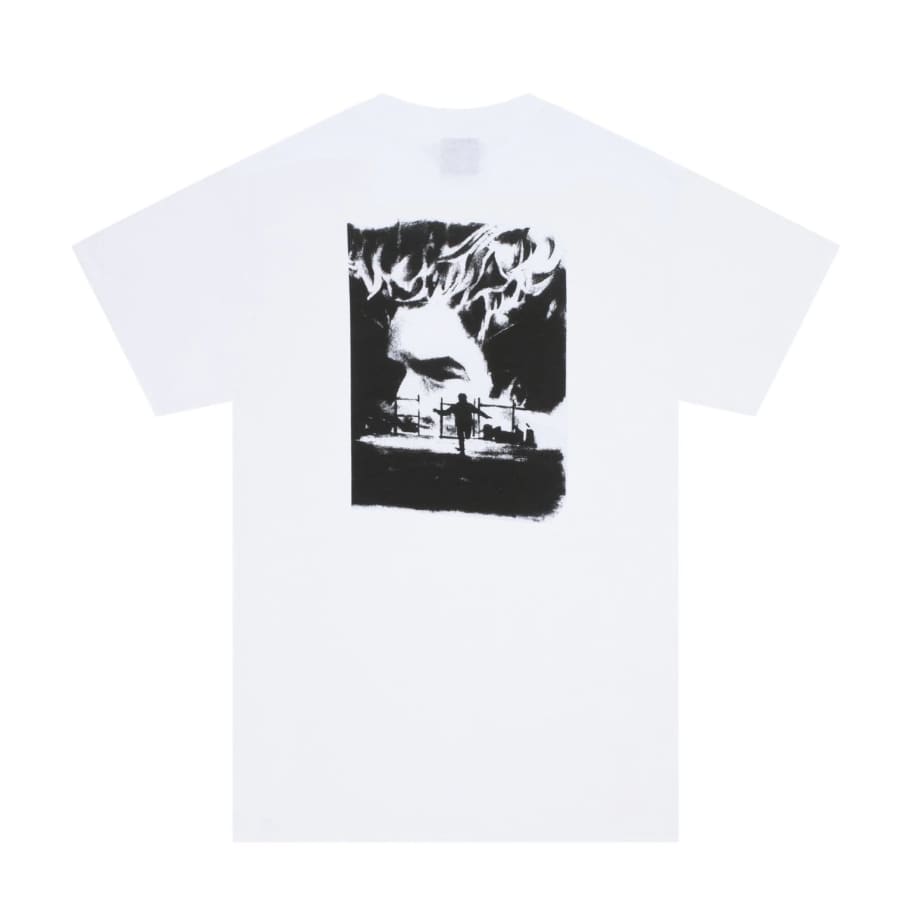 Hockey Tee Allens Inferno White Skateboard T-Shirt
