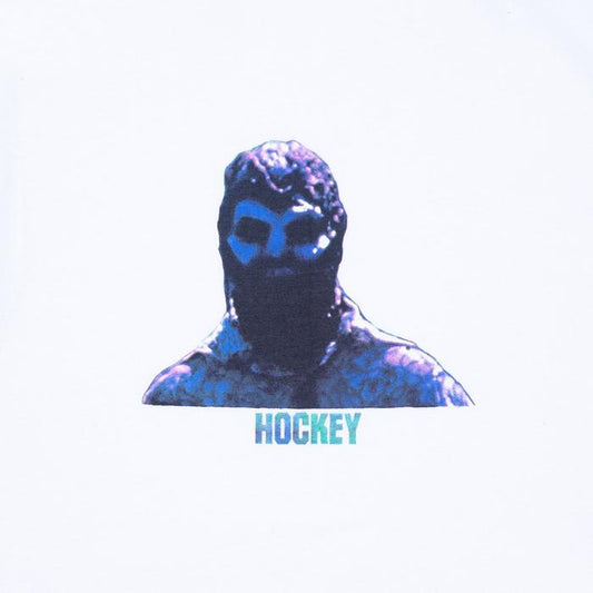 Hockey Tee End Scene White Skateboard T-Shirt