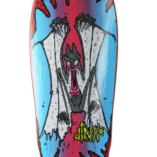 Vision Skateboards Deck Jinx Modern Concave Red Stain 10" Reissue