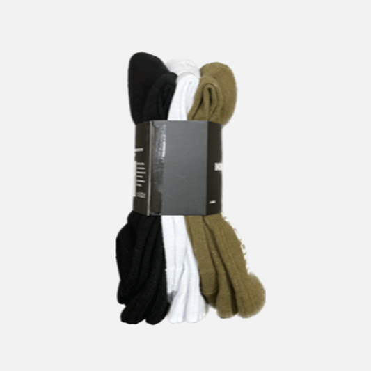 Indy Socks 3 Pack ITC Grind Crew White-GRV-Black Size 6-12 Independent Skate Sox