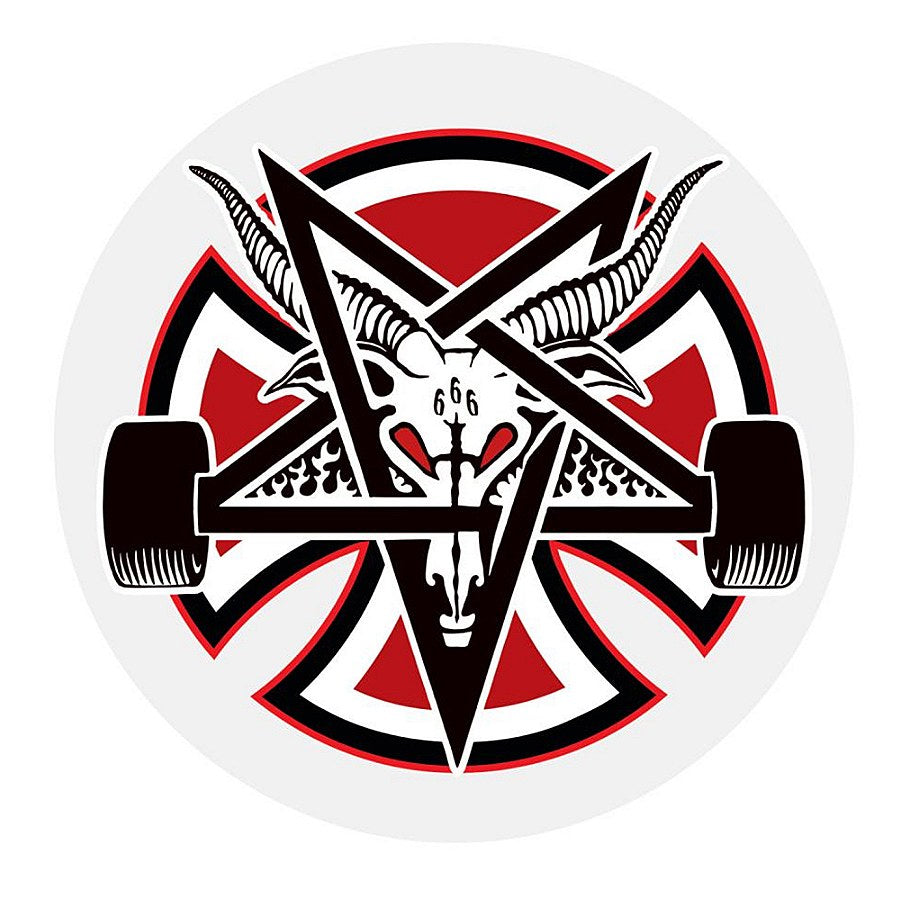 Independent Trucks x Thrasher Stickers 5 Pack Pentagram Indy Skateboard Sticker