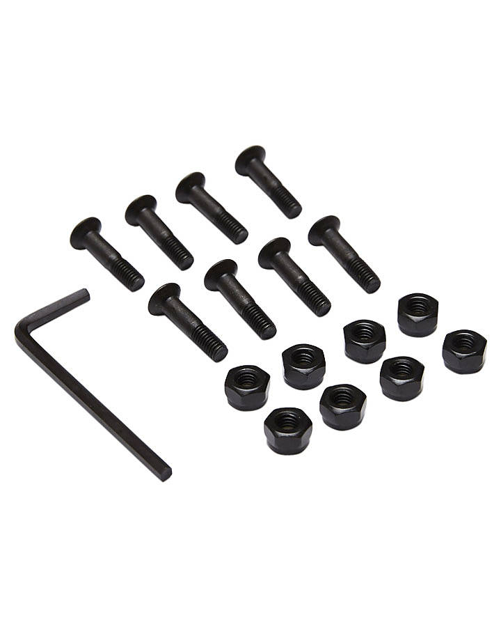 Independent Bolts 1" Allen Key Black Indy Trucks Precision Skateboard Hardware