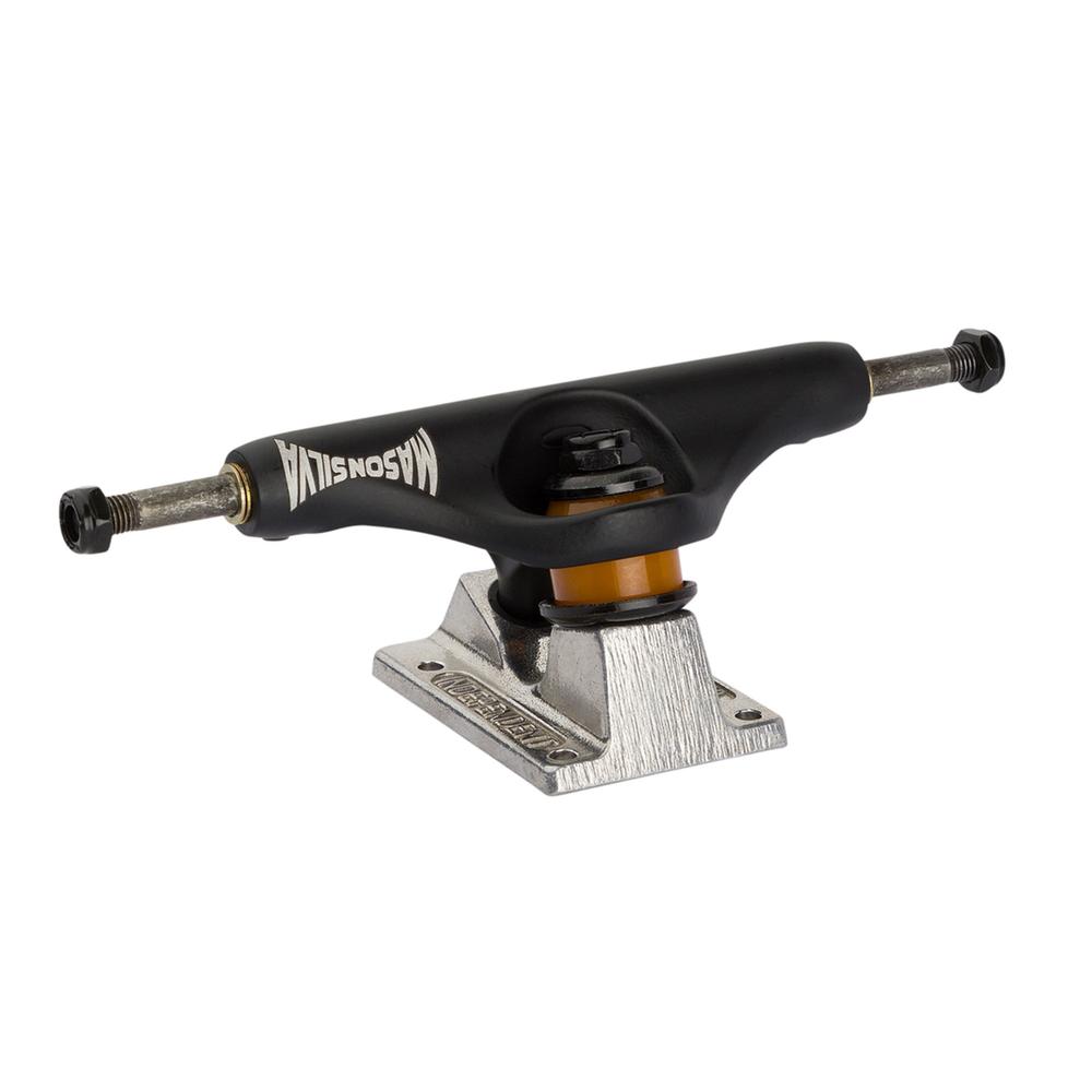 Indy Skateboard Trucks 144 Pro Mason Silva Black Silver Standard 8.25"