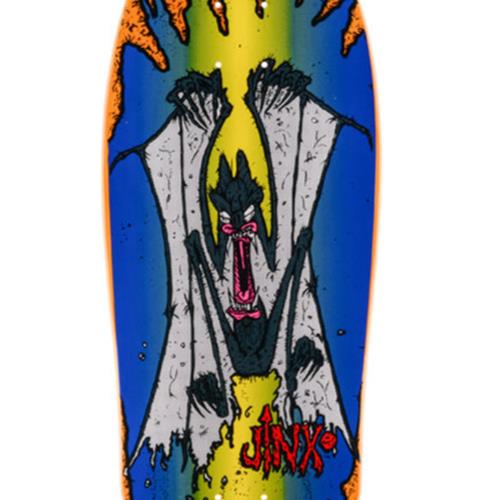 Vision Skateboards Deck Jinx Modern Concave Orange Stain 10" Reissue