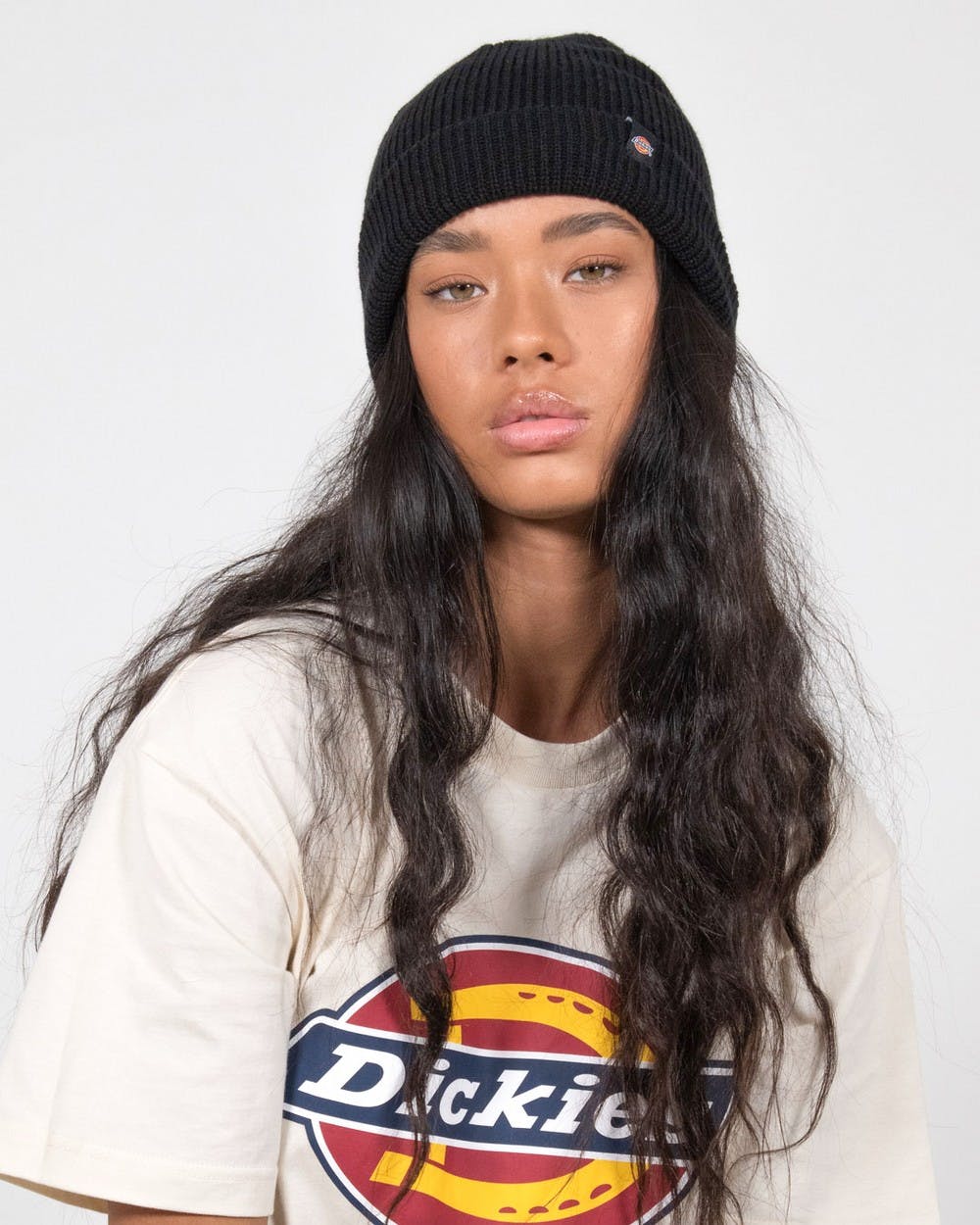 Dickies Beanie Seattle Black Basic Cuff Skateboard Hat