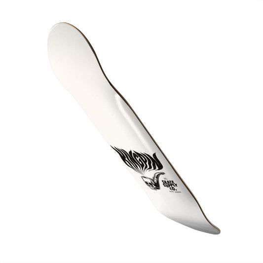 Kingpin Skate Supply Deck Hazy Deeds White