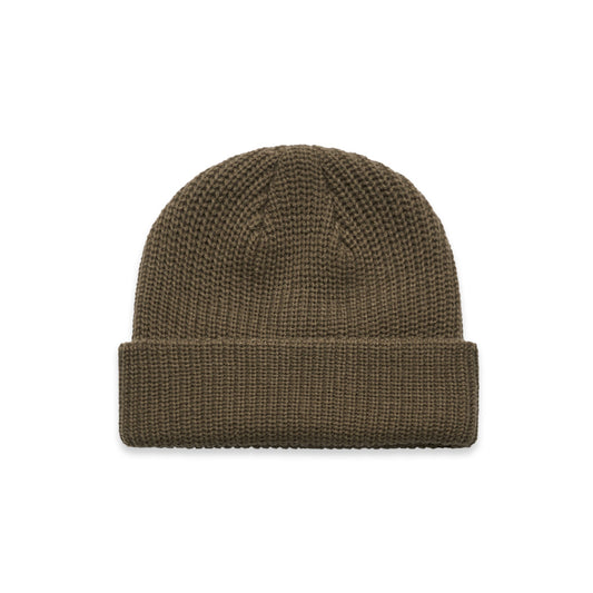 Kingpin Skate Supply Beanie Cable Black Label WALNUT Skateboard Hat