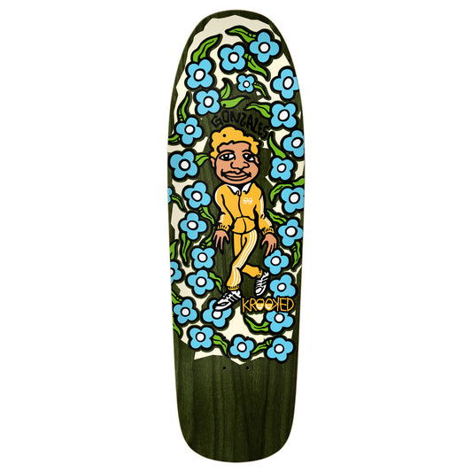 Krooked Skateboard Deck SWEATPANTS GONZ II 9.81" Reissue