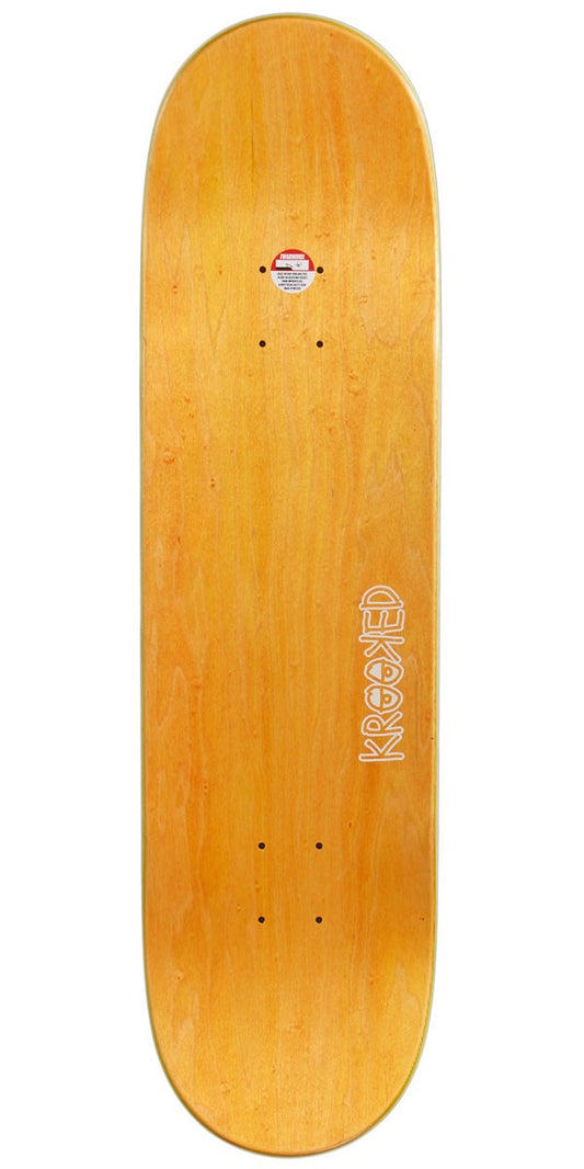 Krooked Skateboard Deck Kee Slick Black 8.5"
