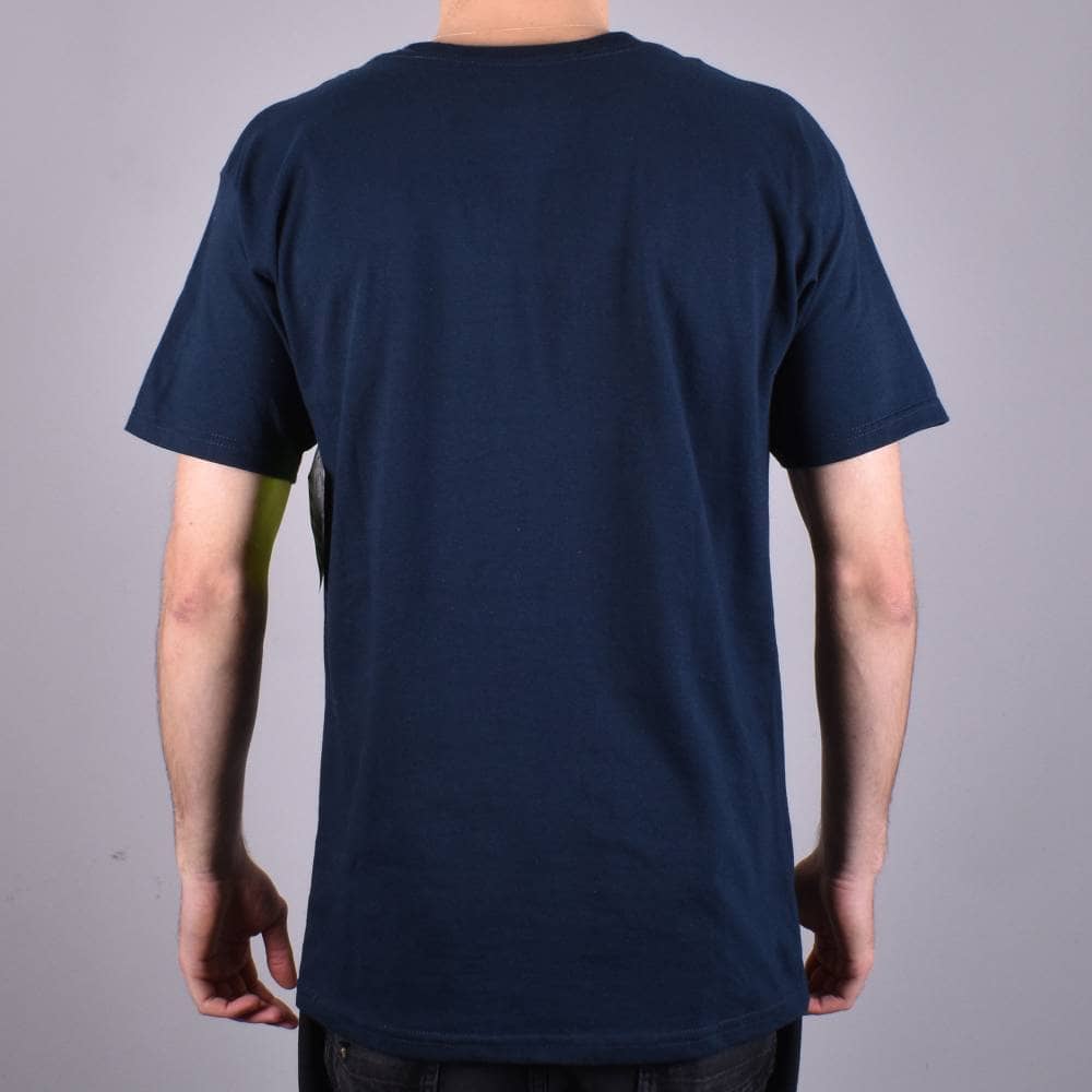 Krooked Skateboards Tee SWEATPANTS NAVY Mens Skateboard T-Shirt