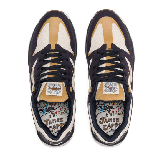 Lakai Shoes EVO 2.0 Navy/Cream Suede US SIZE Skateboard Sneakers