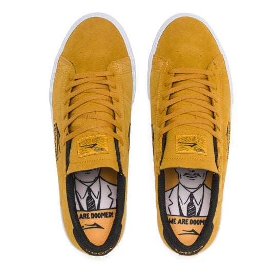 Lakai Shoes Newport x Doomsayers Gold Suede US SIZE Skateboard Sneakers