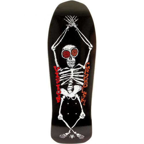Vision Skateboards Deck Groholski Skeleton Black Dip 10.25" Reissue