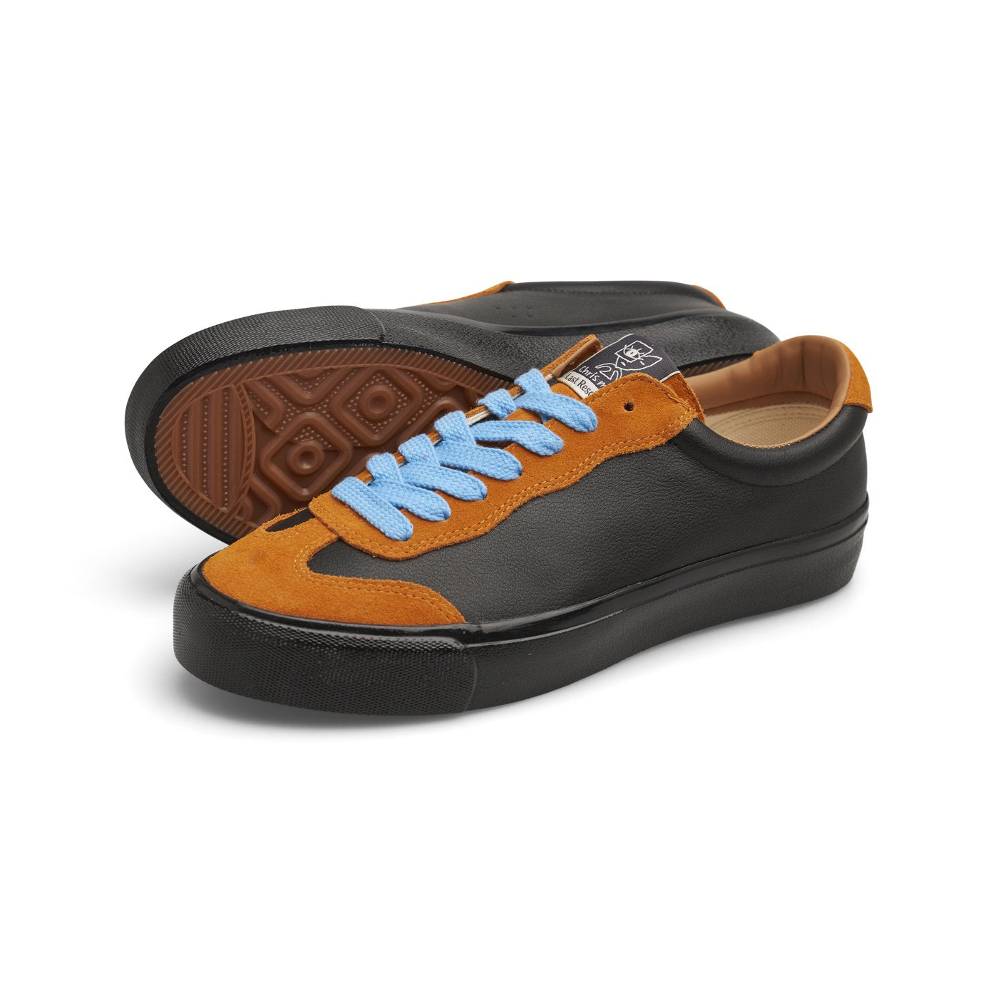 Last Resort AB Shoes VM004 Chris Milic Suede Duo Orange Black Black US Sneakers