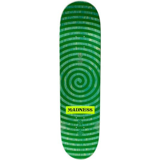 Madness Skateboard Deck Delusion Super Sap Slick Black Alex Perelson 8.375"