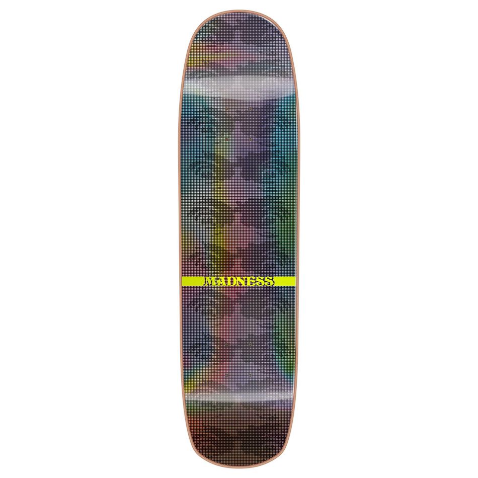 Madness Skateboard Deck Eye Dot R7 Holographic 8.375"