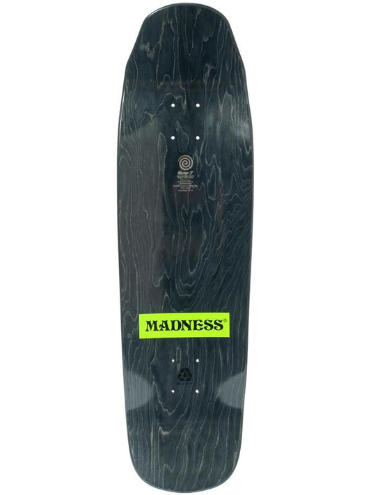 Madness Skateboard Deck Mind Universe R7 Neon Yellow 9.0"