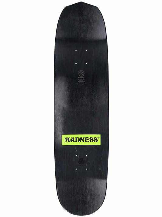 Madness Skateboard Deck Outcast R7 Slick Green/Multi 8.5"