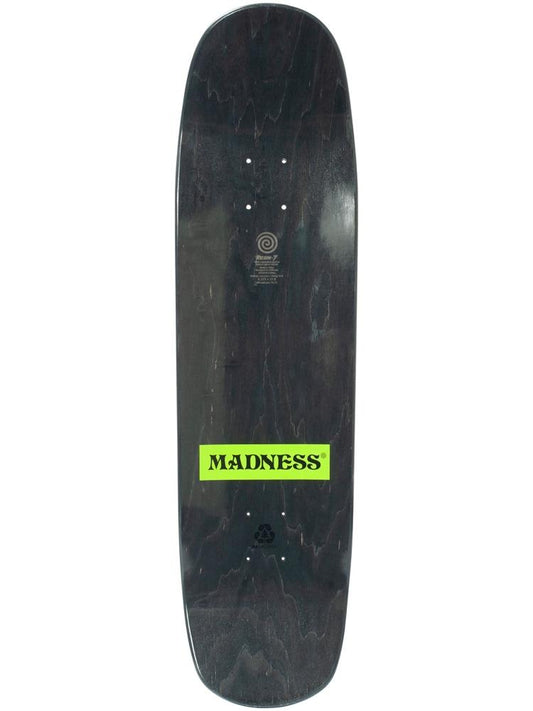 Madness Skateboard Deck Spun Out R7 Green 8.375"