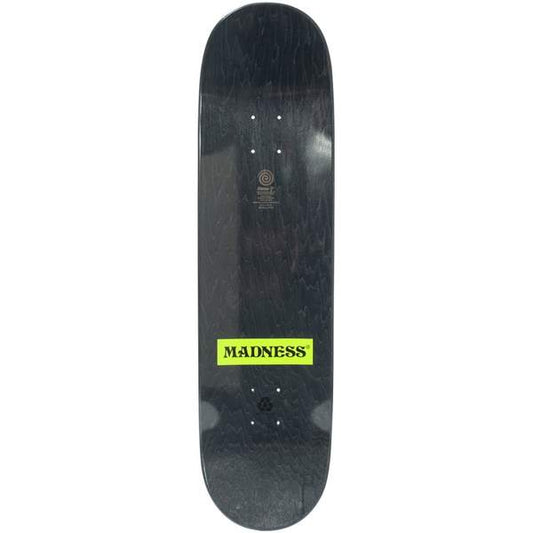 Madness Skateboard Deck Stressed Popsicle BLUE/WHITE R7 8.375"
