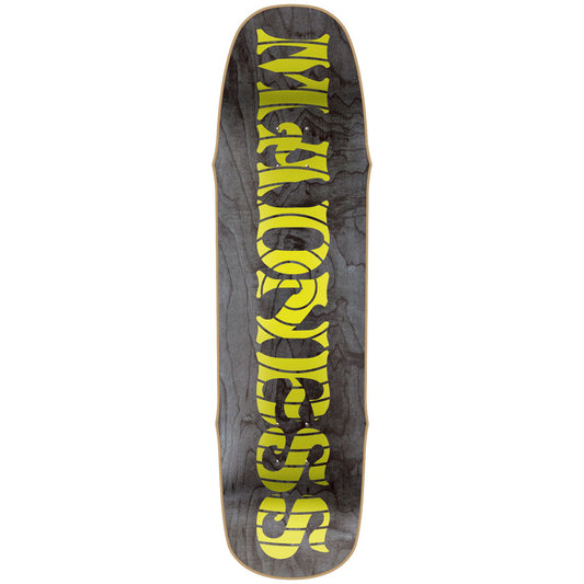 Madness Skateboard Deck Stressed WHITE/BLUE 8.5" R7 Shaped