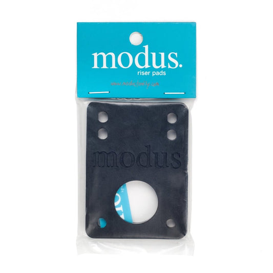 Modus Bearings Riser Pads Black 1/8" Inch Skateboard Hardware