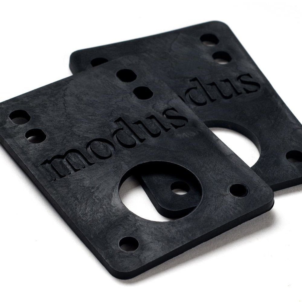 Modus Bearings Riser Pads Black 1/8" Inch Skateboard Hardware