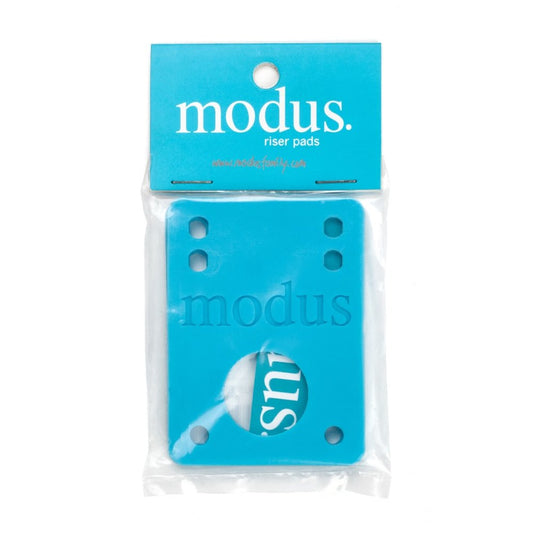 Modus Bearings Riser Pads Blue 1/8" Inch Skateboard Hardware