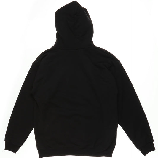 Thrasher Hood Godzilla Black Skateboard Jumper Sweater