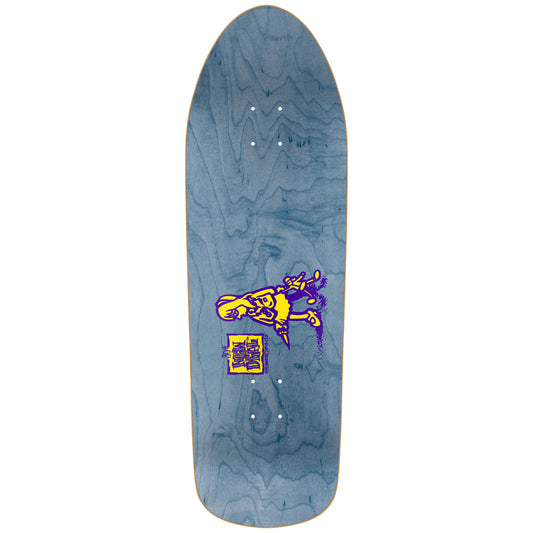 New Deal Skateboards Deck Adventures Of Justin G HT Neon 9.75" Reissue