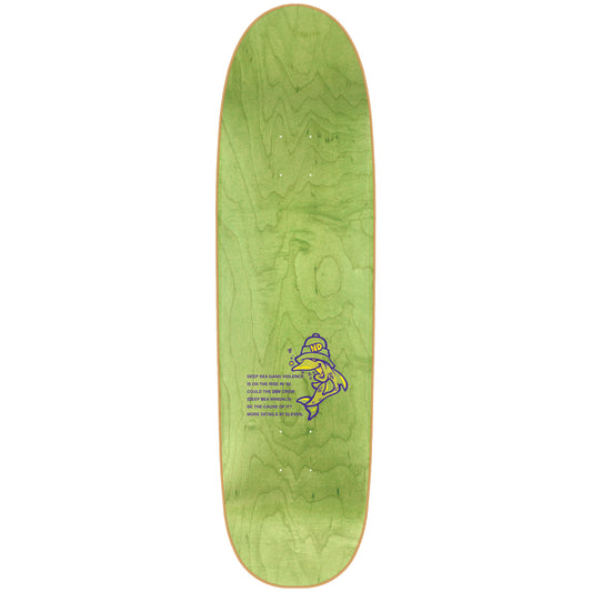 New Deal Skateboards Deck Ron Knigge DSV HT Neon 8.625" Reissue