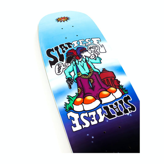 New Deal Skateboards Deck Siamese Slick 9.375" Reissue