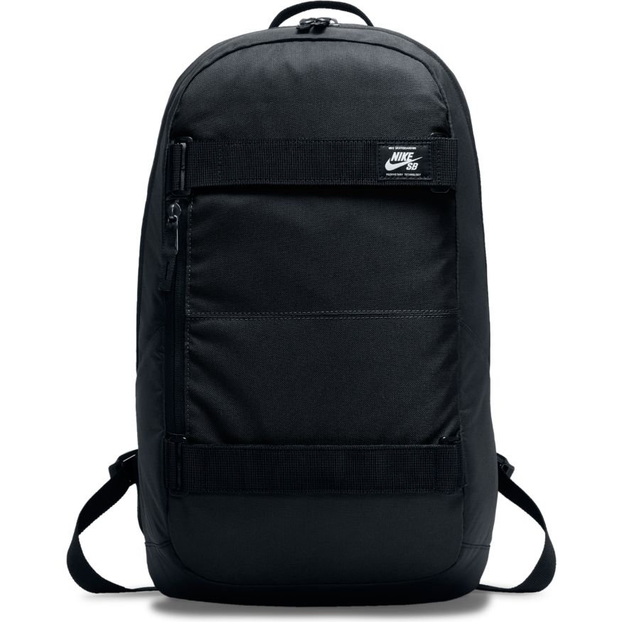 Nike Sb Backpack Courthouse Black Skateboard Straps School Travel Bag