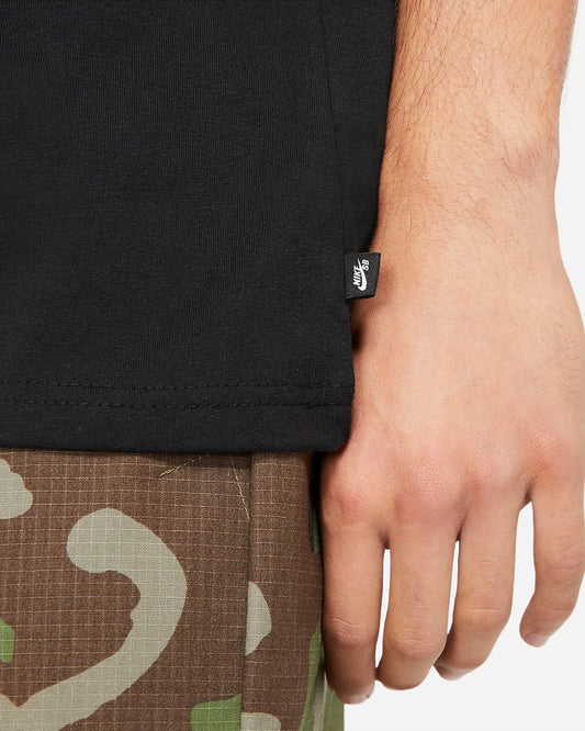 Nike SB Tee Logo Skate Black Skateboard T-Shirt