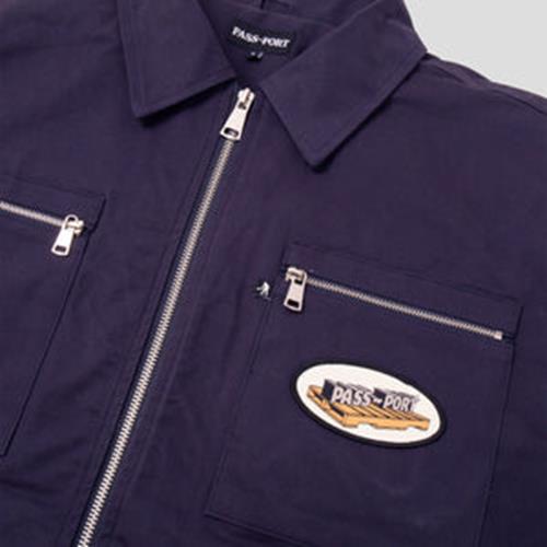 Passport Jacket Delivery Navy Pass~Port Skateboards Coach