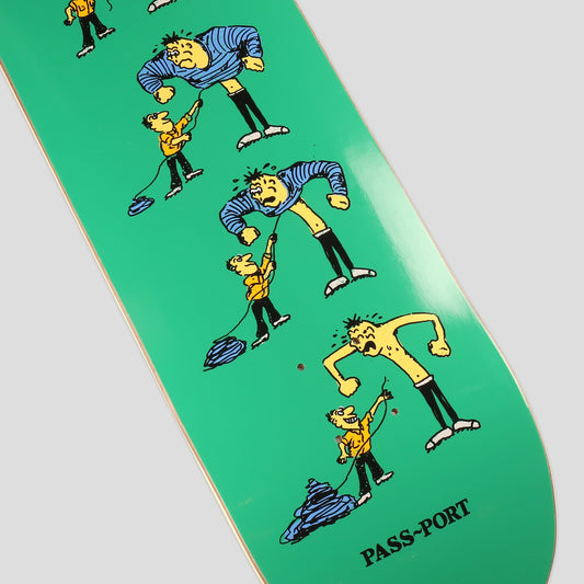 Passport Skateboards Deck W.C.W.B.F Thread 8.125" Green Pass Port