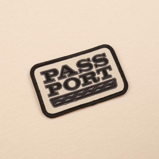 Passport Tee AUTO PATCH CREAM Pass Port Skateboard T-Shirt