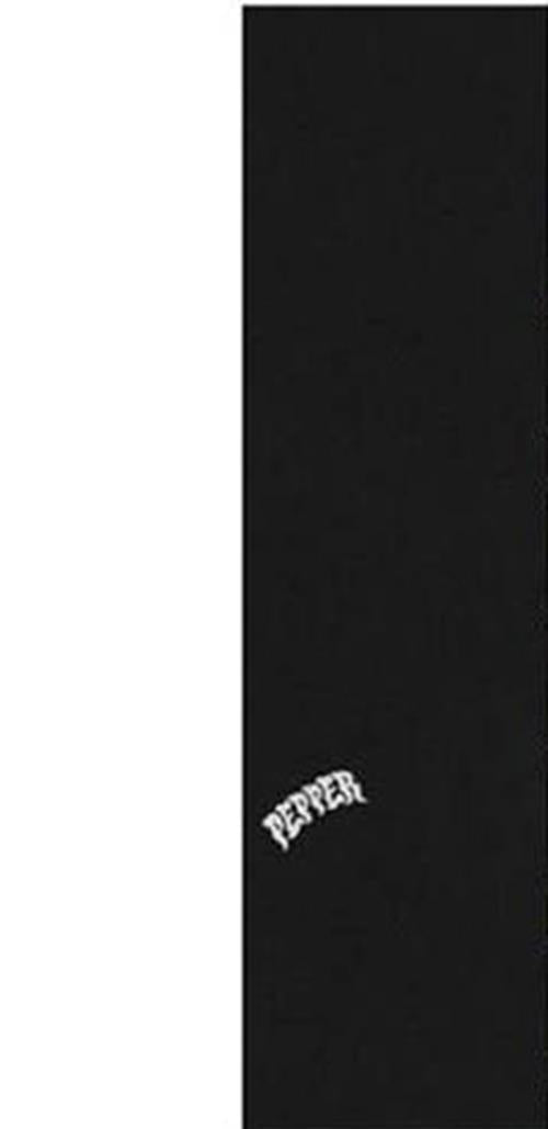 Pepper Griptape G5 LOGO BLACK Single Sheet Skateboard Deck Grip Tape