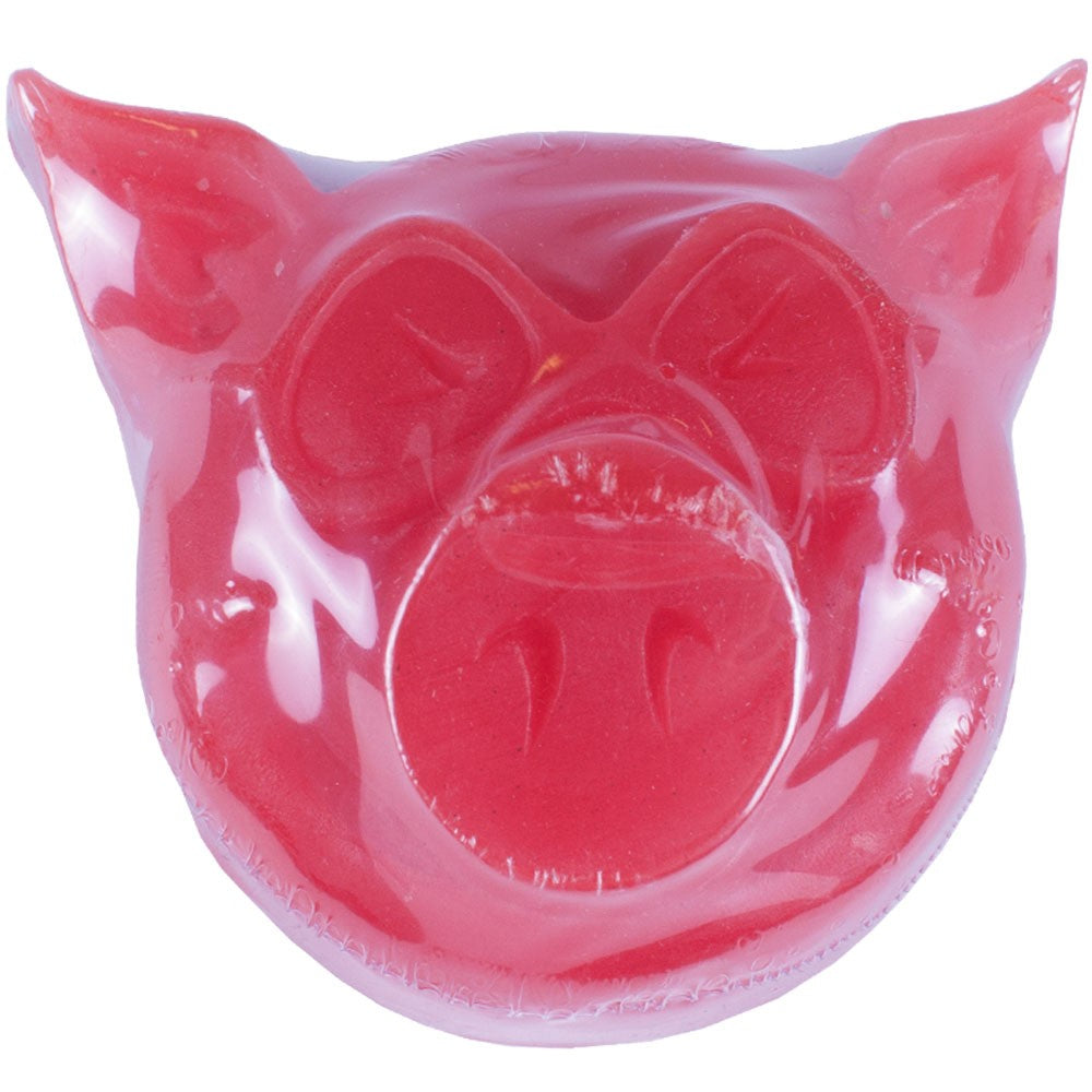 Pig Skateboard Wax Red Pig Head