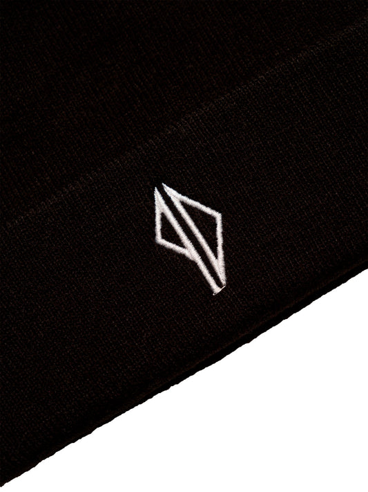 Piss Drunx Beanie Direct Logo Black Skateboard Hat