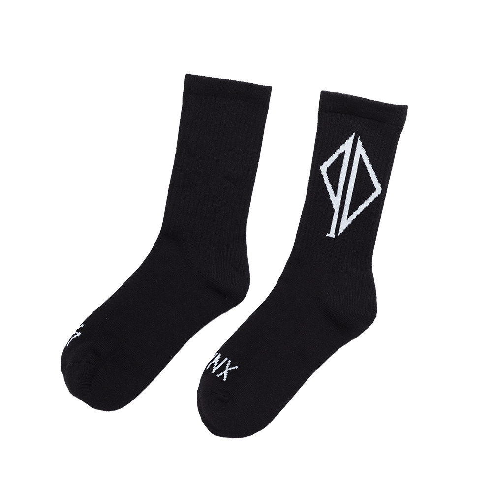 Piss Drunx Socks On Yr Toes Black SIZE 7-11 Crew Skateboard Sox