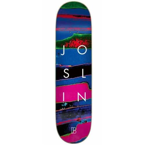 Plan B Skateboard Deck Chris Joslin Infrared Dark Multi 8.375"