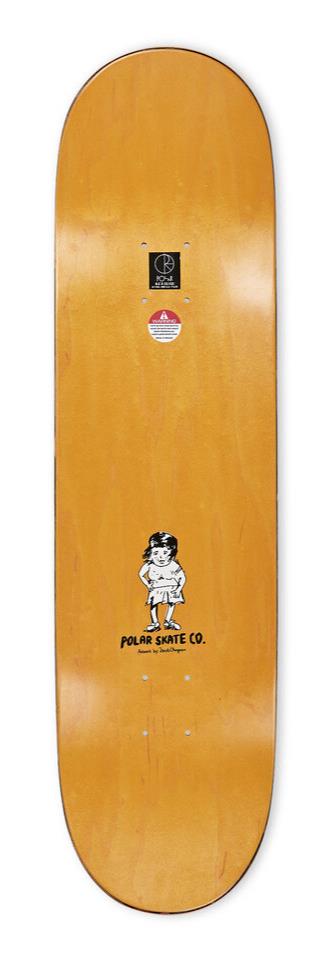 Polar Skateboard Deck NICK BOSERIO Year 2020 Moss Green 8.25"