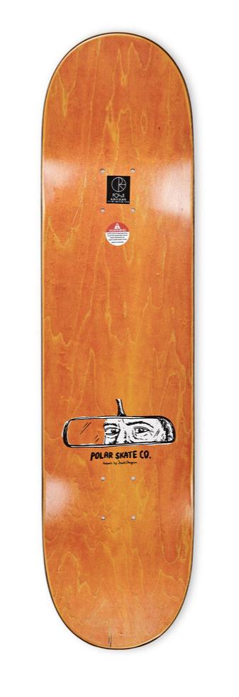 Polar Skateboard Deck OSKAR ROZENBERG Drivers License Grey 8.25"