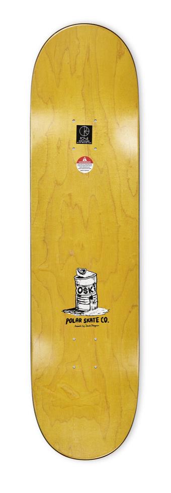 Polar Skateboard Deck OSKAR ROZENBERG Tricycle 8.25"