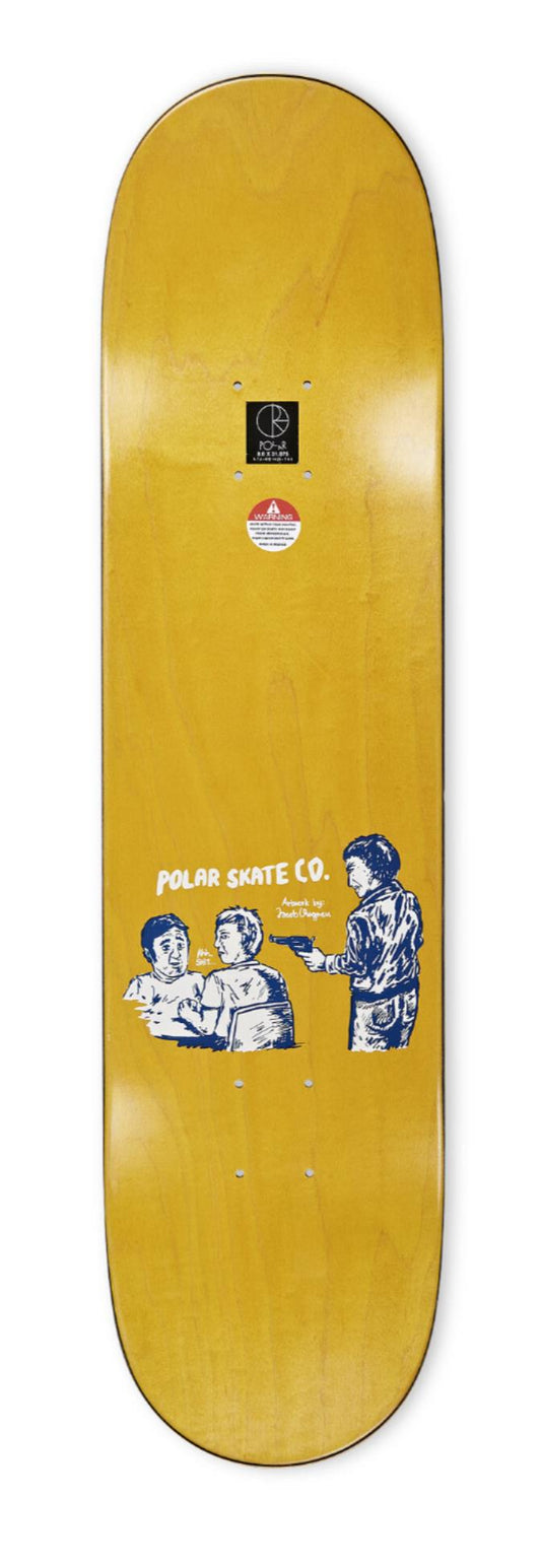 Polar Skateboard Deck PAUL GRUND Cold Streak Dark Green 8.375"